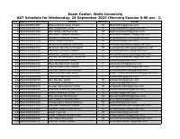 Wollo University AAU-UAT Schedule.pdf